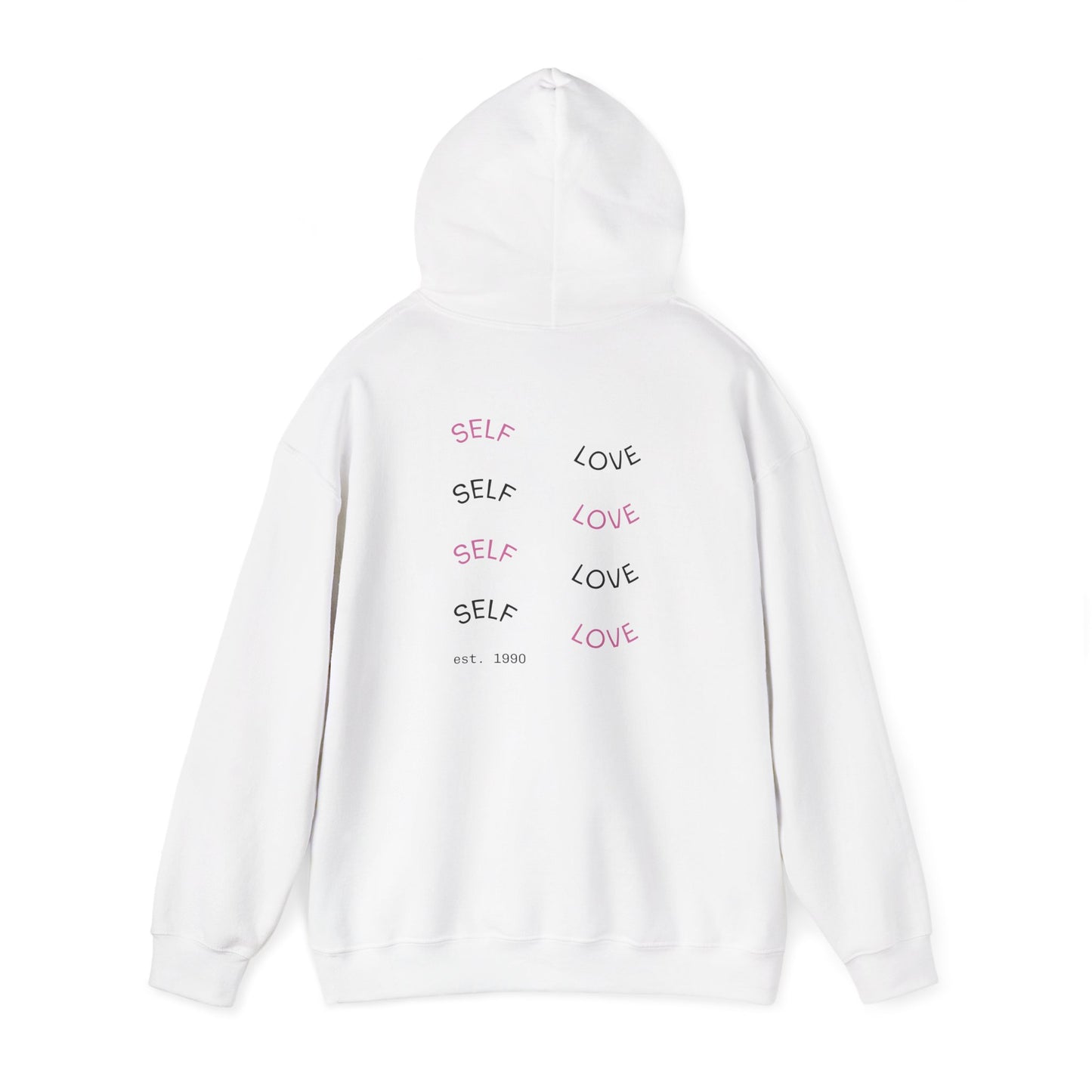 Self-Love Inspirational Hoodie, Cozy Unisex Sweatshirt for Self-Care, Perfect Gift for Friends, Motivational Wear, Casual Comfort