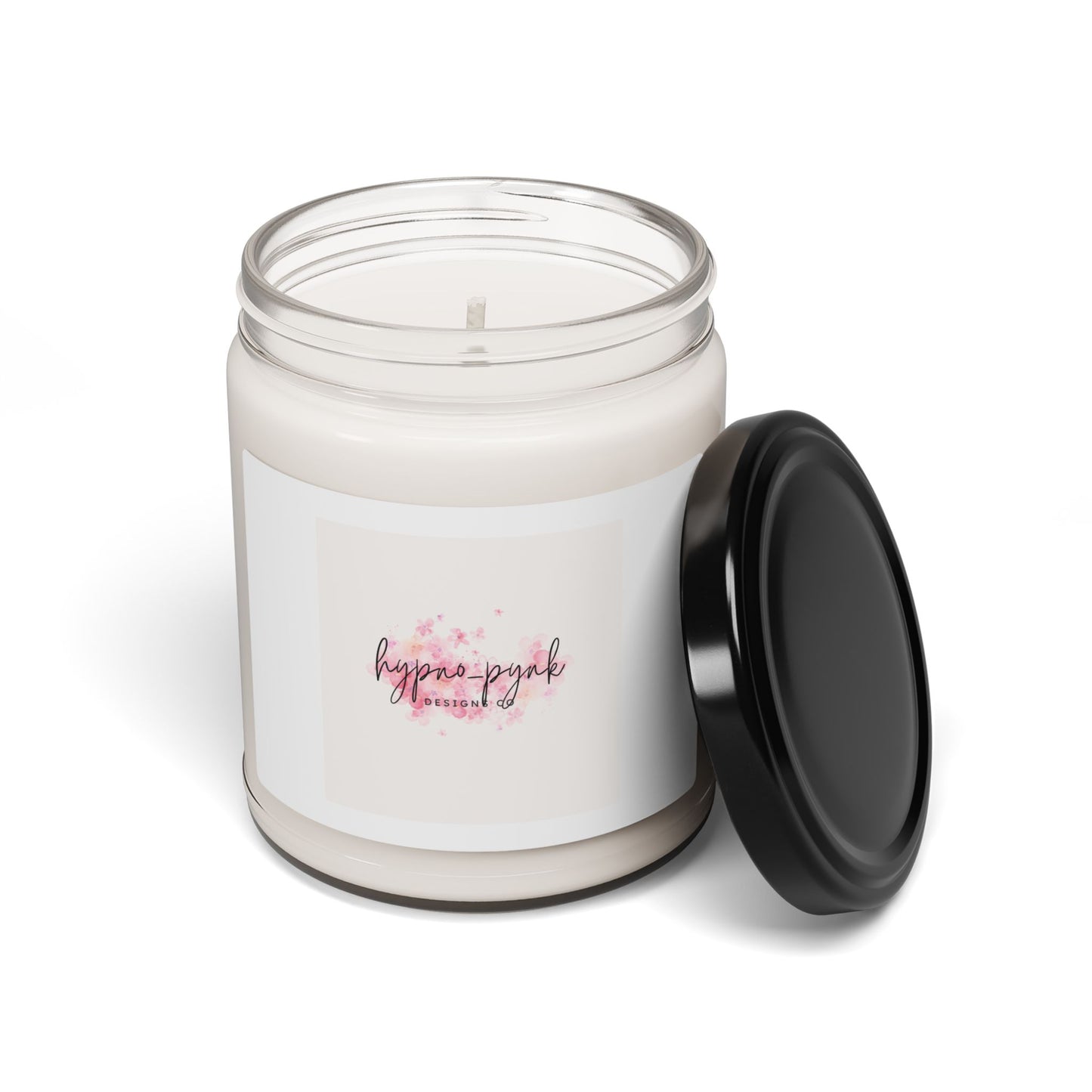 Hypno-Pink Scented Soy Candle, Mindfulness Candle, Aromatherapy Candle, Self-Care Essential