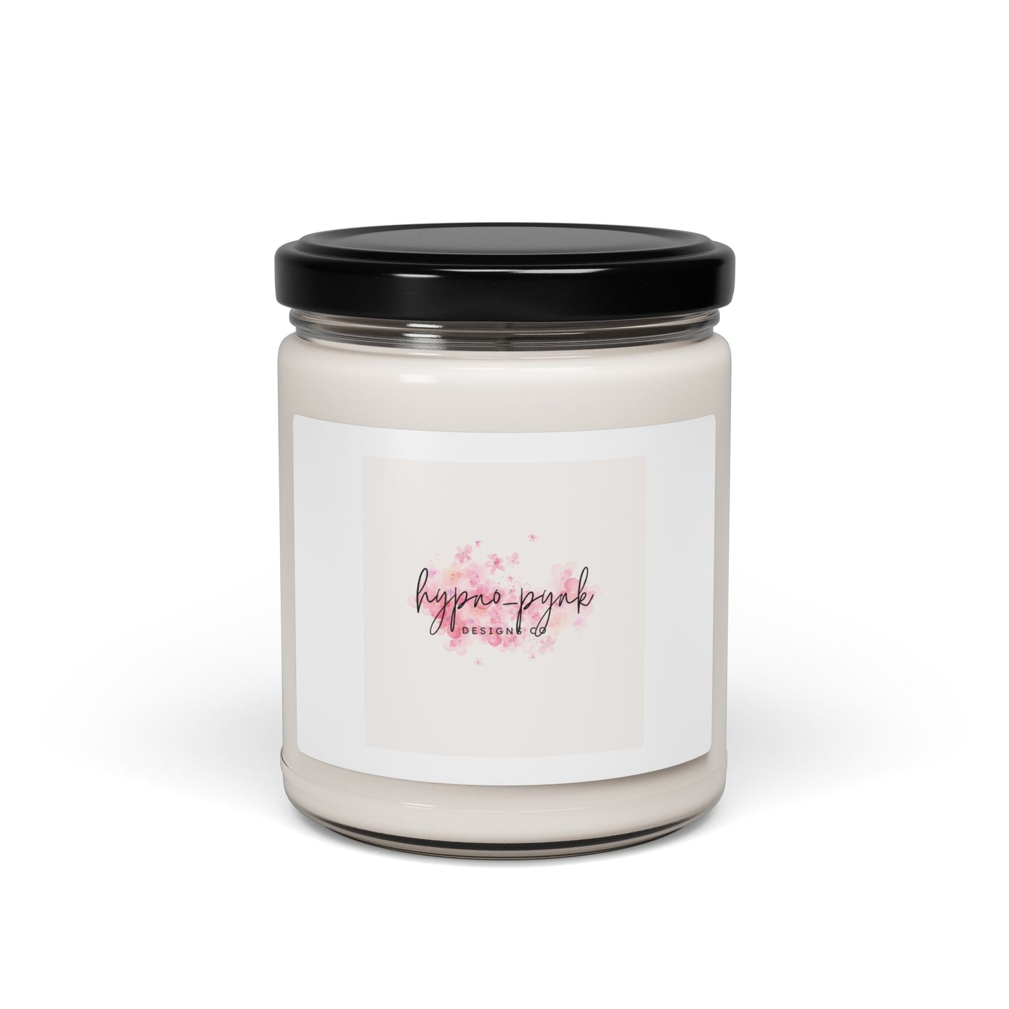 Hypno-Pink Scented Soy Candle, Mindfulness Candle, Aromatherapy Candle, Self-Care Essential