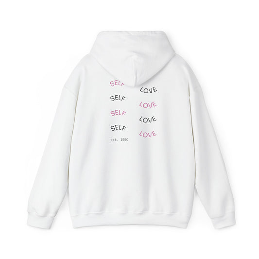 Self-Love Inspirational Hoodie, Cozy Unisex Sweatshirt for Self-Care, Perfect Gift for Friends, Motivational Wear, Casual Comfort